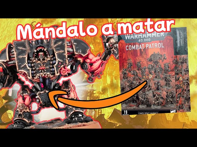 Vídeo relacionado con Games Workshop - Warhammer 40,000 - Patrulla de Combate: Marines espaciales del Caos