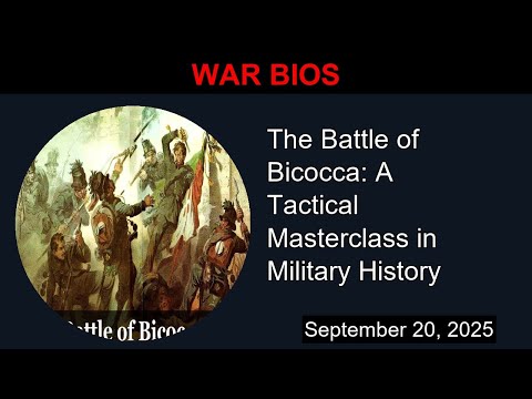 The Battle of Bicocca: A Tactical Masterclass in Military History | War Bios