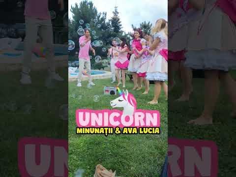 UNICORN 🦄 Ava Lucia #shorts #minunatii #verdini #kidssong #kidsdance #shortsfeed #fyp