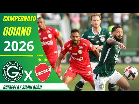 GOIÁS 1X0 VILA NOVA | MELHORES MOMENTOS| CAMPEONATO GOIANO HOJE GAMEPLAY NO PES 21