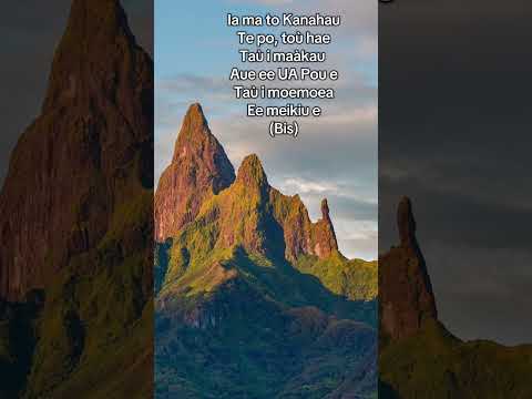 Chanson de l'île de UA Pou interprétée par Kanahau trio 