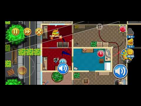 Robbery Bob 2 : Double Trouble (SEAGULL BAY) Level 13