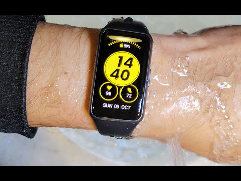 Water Test. Huawei Band 6. It BROKE!
