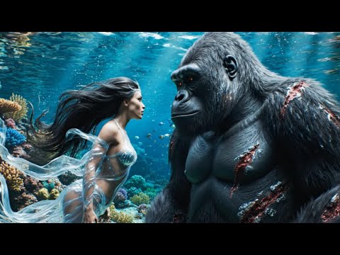 King Kong and Goddess Tethys | The Great Battle Against the Giant Octopus in Coral Bay