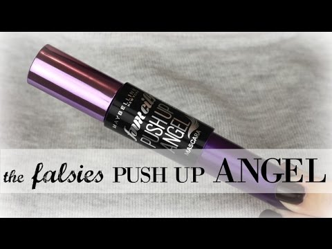 The falsies Push Up ANGEL | REVIEW + DEMO | Nueva máscara de pestañas de MAYBELLINE