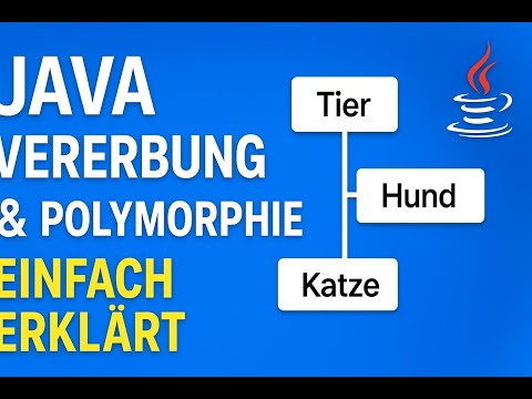 Java Grundlagen: Vererbung & Polymorphie komplett erklärt | Anfänger-Tutorial
