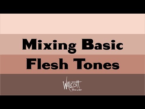 Mixing Basic Flesh Tones