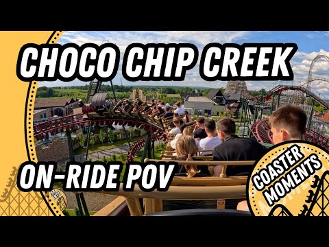 Choco Chip Creek | On-ride POV 4k | NEW 2024 Energylandia roller coaster.