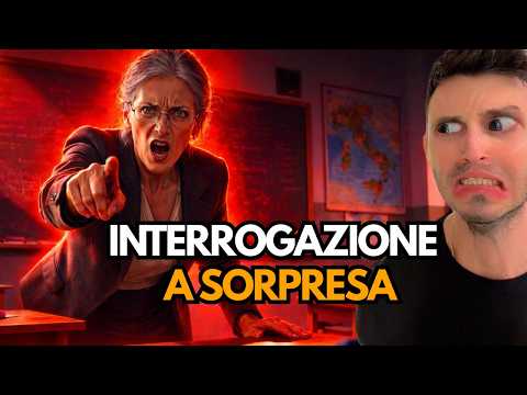 At 13, I was questioned unexpectedly by my Italian teacher. I was humiliated in front of the class.