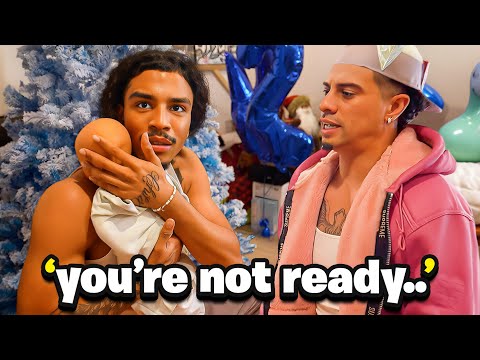 Austin McBroom Helps Jay Cinco Prepare For Fatherhood! 😂