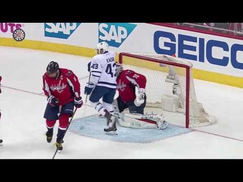 Jake Gardiner First Goal of the Playoffs! 4/13/2017 - (Toronto Maple Leafs vs. Washington Capitals)