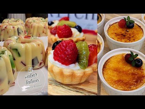 🔴 3 Recetas de Postres para Enamorar 💖 |Venta o Negocio|💥