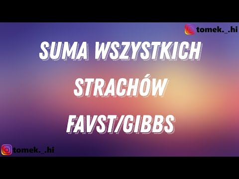 favst/gibbs ft. Szpaku, Kiełas - suma wszystkich strachów (TEKST/LYRICS) (BUDDA. DZIECIAK '98)
