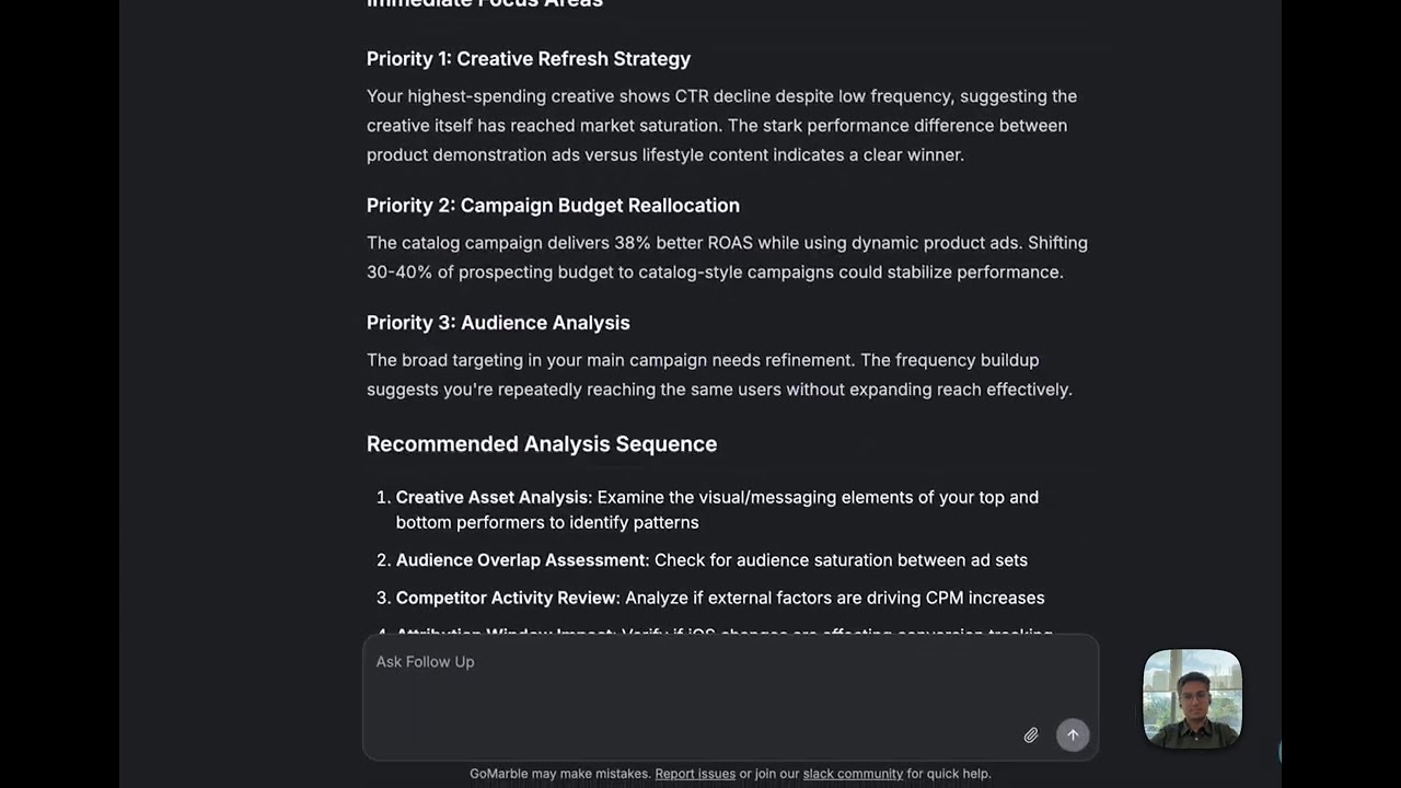 Getting started with GoMarble AI