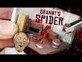 Making GRANNY S Spider Room Miniature House In POLYMER CLAY