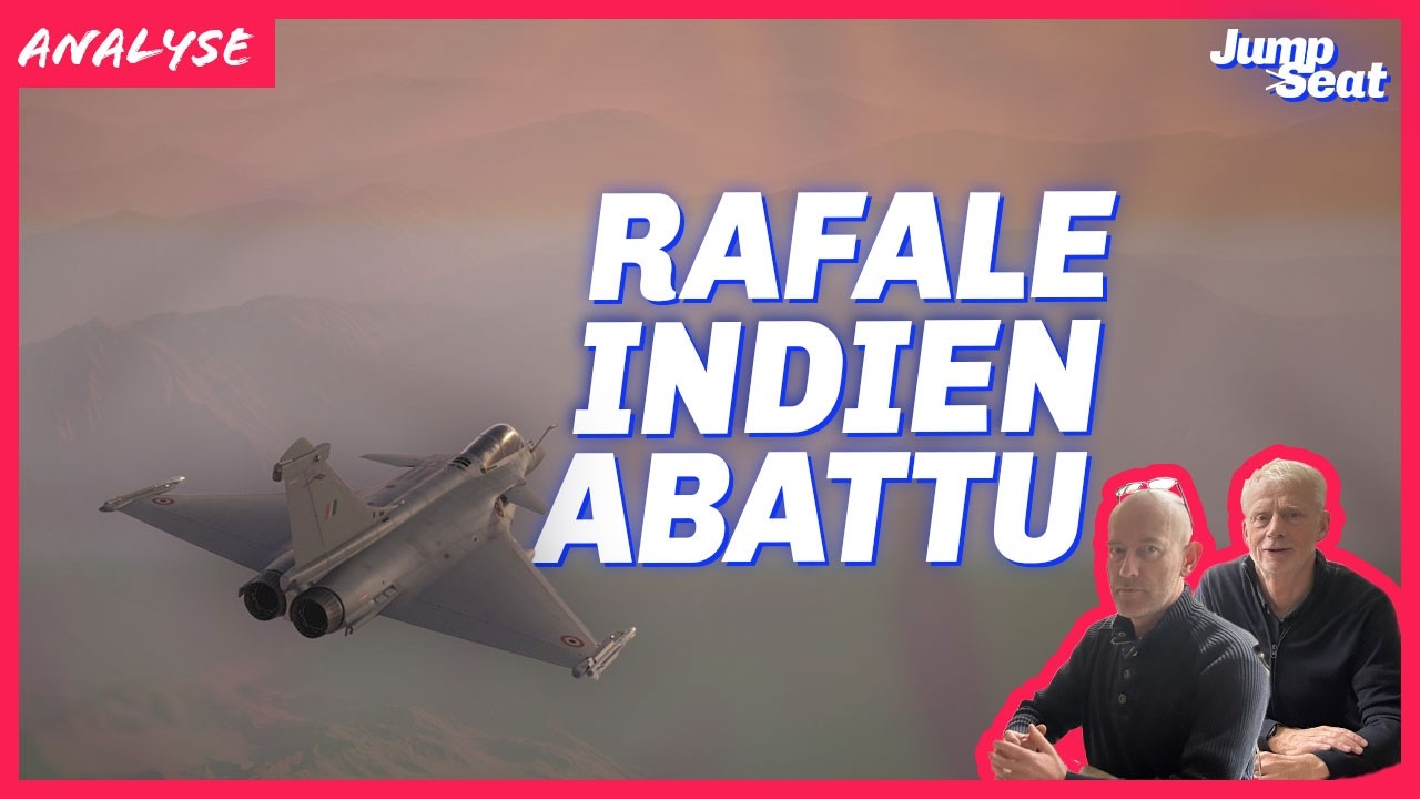The first Indian Rafale shot down by Pakistan.