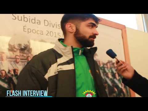 UD Lavrense vs Leça FC Flash interview