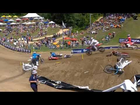 250 moto 2 spring creek huge crash 2021