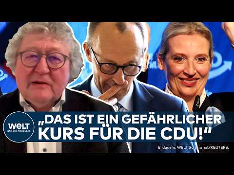 FRIEDRICH MERZ: Koalitionsdilemma mit der SPD und die Brandmauer zur AfD! Experte: "Eine Erpressung"
