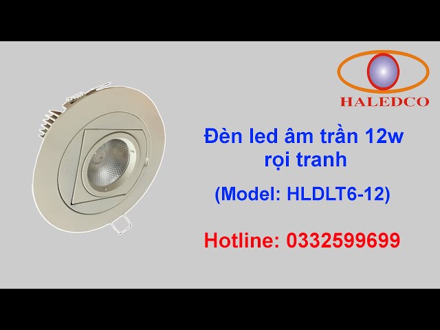 Đèn led âm trần HLDLT60-12w