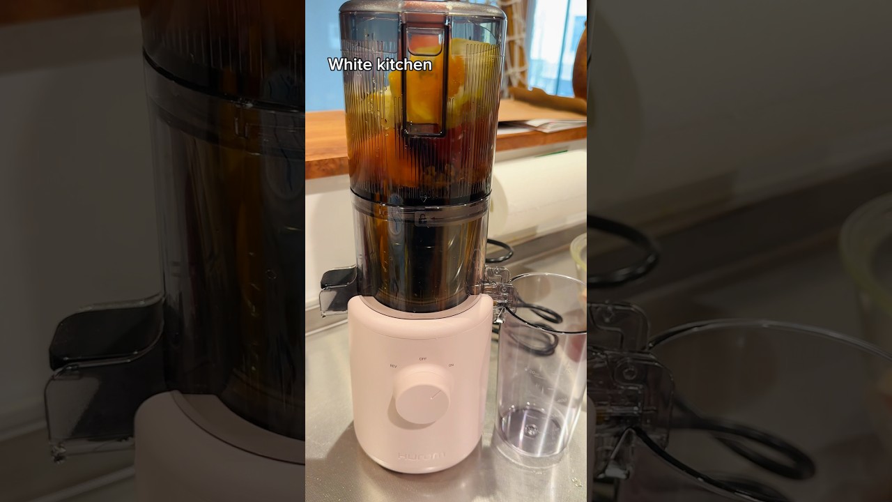 ヒューロム コールドプレスジューサー H310A｜スロージューサー #food #japan #ramen #hurom #slowjuicer #streetfood #huromjapan