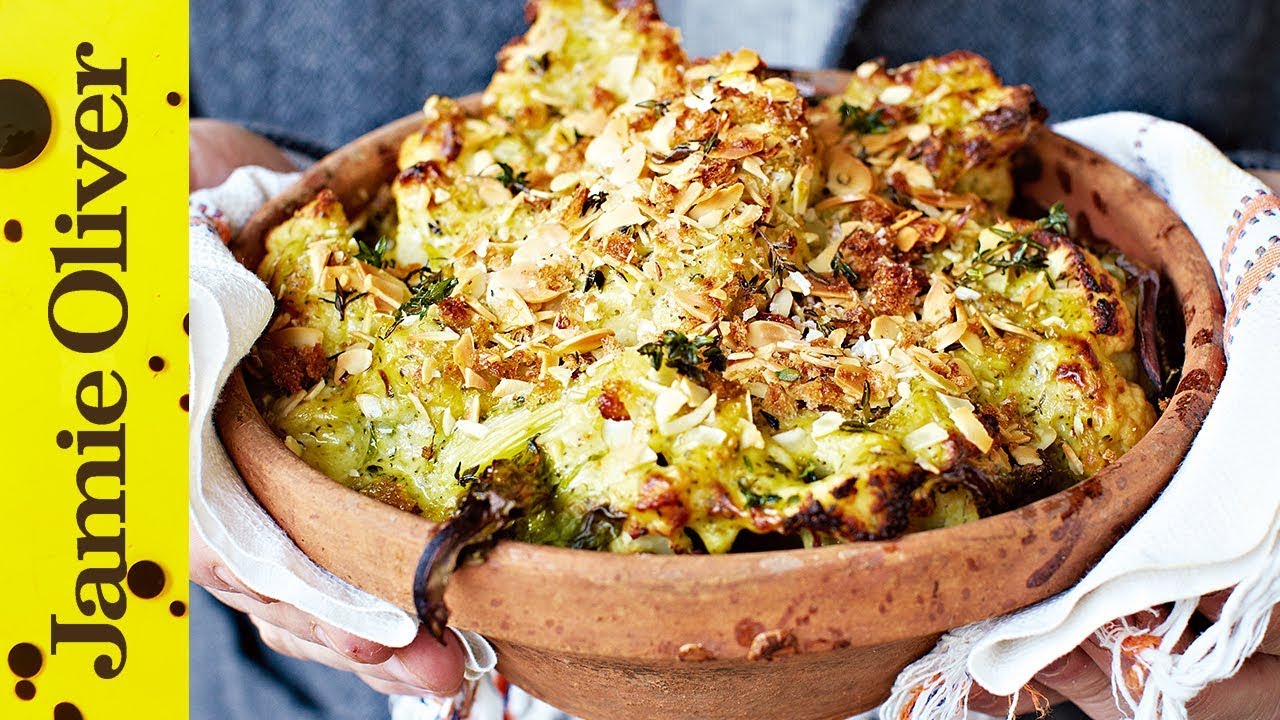 The best cauliflower cheese: Jamie Oliver