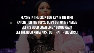 Nicki Minaj - Hoodstars (Batman) [Verse - Lyrics]