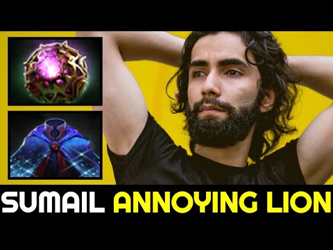 SUMAIL Super Annoying Lion with First Item Octarine Core 7.32e Dota 2