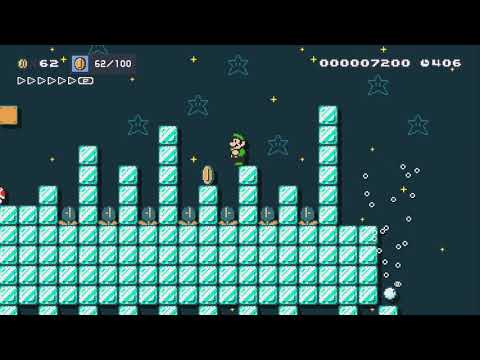 Cloudy Planet Escape [Kit] by NintendoNM - Super Mario Maker 2 - No Commentary 1bu