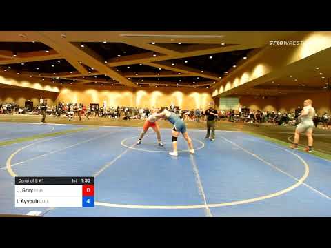 182 Lbs Consolation - Jagger Gray, Pennsylvania Vs Ismail Ayyoub, Canada 2f22