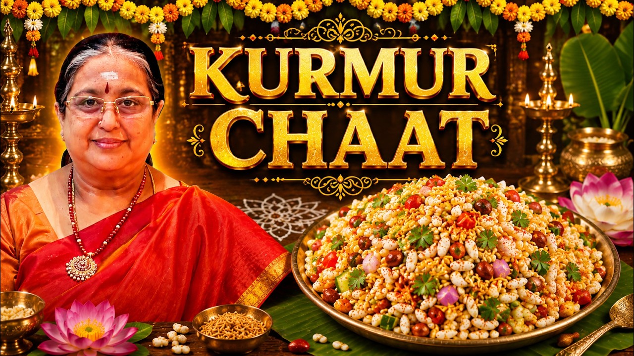 Crispy Kurmur Chaat 🌶️✨ | Easy Evening Snack Recipe | Street Style Chaat |