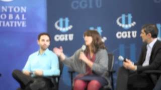 Daphni Leef speaking at Clinton Global Initiative University Meeting DC 2012