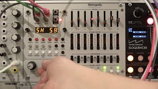Video thumbnail for Intellijel Metropolis - Multi-Stage Sequencer by DominikVogel