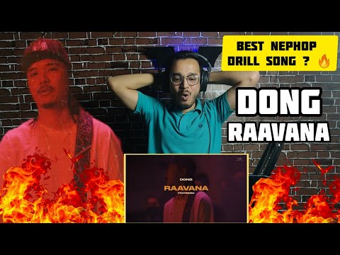 INDIAN RAPPER REACTS TO - DONG - Raavana (Prod. by SNJV | REACTION / REVIEW