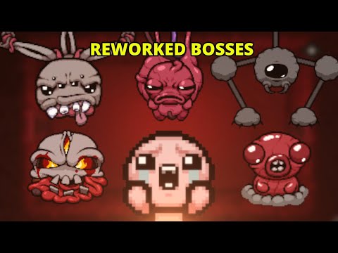 NEW AWESOME REWORKED BOSSES IN The Binding of Isaac: Repentance |Mod Showcase| Part 1