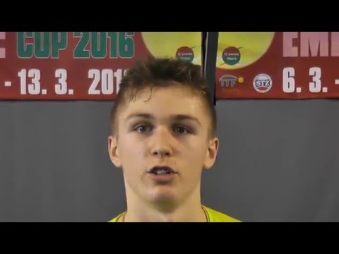 EMPIRE Cup U18 2016: Jake Hersey (GBR) – Michael Vrbensky (CZE) 7-5, 1-6, 6-1