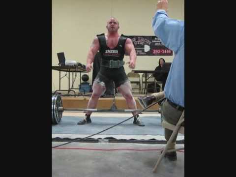 Shawn Frankl 722 lb deadlift at BIG Spring Open