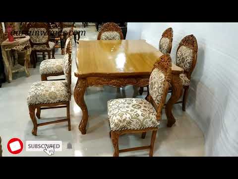 Teak wood dining chair by aarsun, with armrest