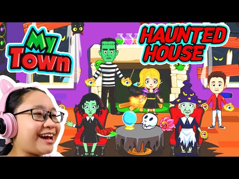 Haunted House on Halloween 2022!!! - My Town - YouTube