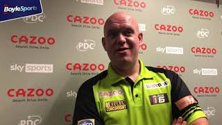 Michael van Gerwen on Barney's return: “Personally, if I retired, you'd never see me again”