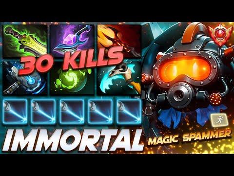 TINKER 30 KILLS MAGIC SPAMMER - Dota 2 Pro Gameplay [Watch & Learn]
