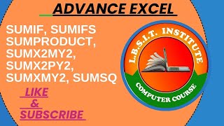 SUM SERIES in MS Excel