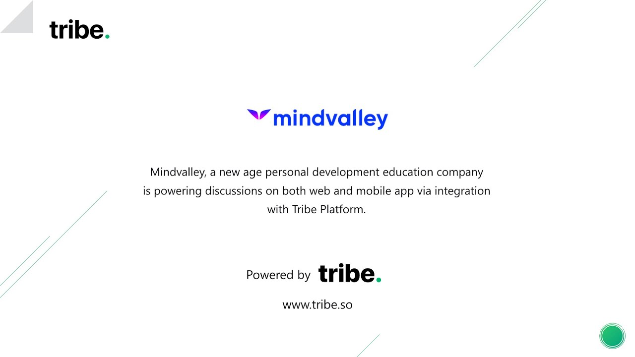 Tribe Integration - Powering Discussions in Mindvalley Mobile and Web App