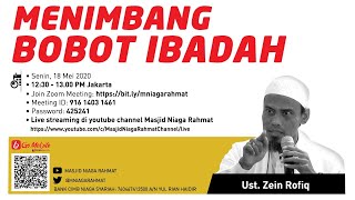 Download lagu [Kajian Ramadhan] Ustadz Zen Rofiq Fachruddin - Menimbang Bobot Ibadah mp3