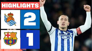 Download lagu REAL SOCIEDAD 2 - 1 FC BARCELONA | HIGHLIGHTS LALIGA EA SPORTS mp3 Download lagu REAL SOCIEDAD 2 - 1 FC BARCELONA | HIGHLIGHTS LALIGA EA SPORTS mp3