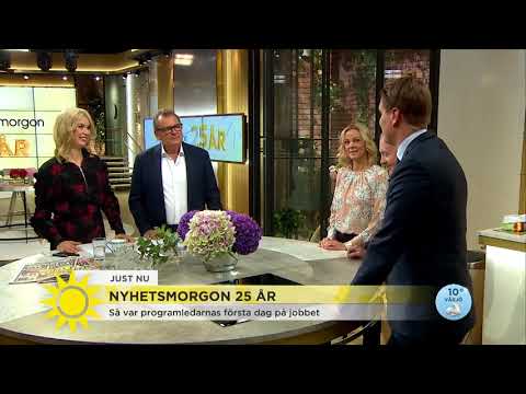 Så minns programledarna sin första dag på jobbet - Nyhetsmorgon (TV4)