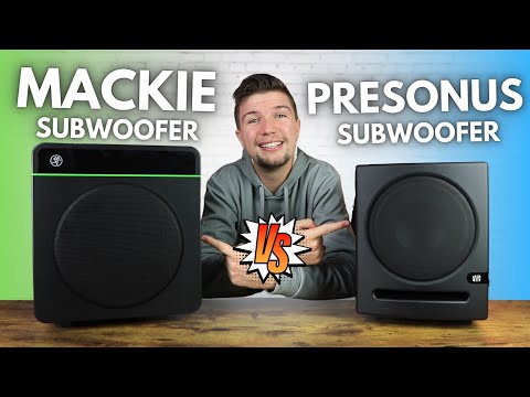 Which Subwoofer Under $200 Fits Your Home Studio Setup?! | Mackie CR8S-XBT VS Presonus Eris 8