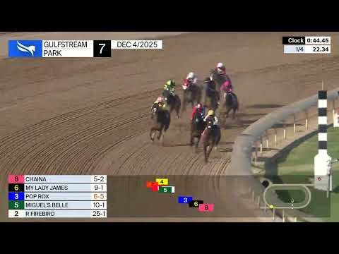 Gulfstream Park December 4, 2025 Race 7