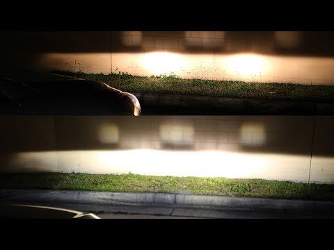 Morimoto Elite HID Kit by TRC Before and After