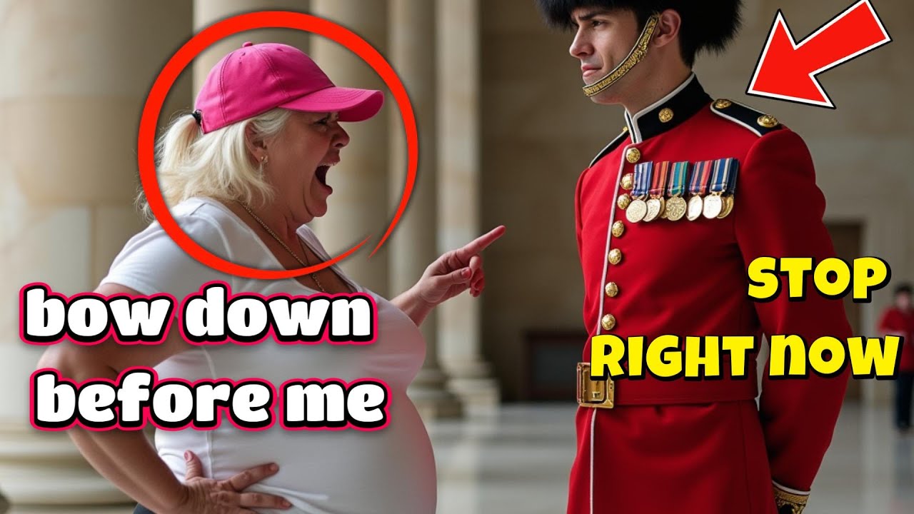 Karen Demanded The Guard Bow, Unaware She’d Be Swiftly Put In Her Place.